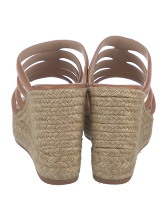 Stuart Weitzman Leather Espadrilles