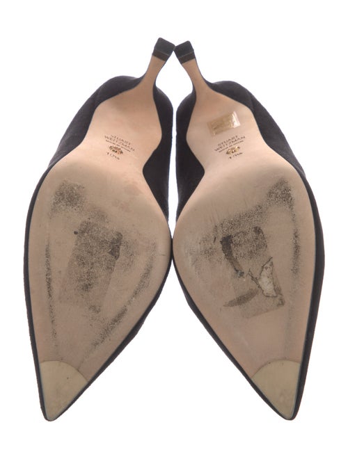 Stuart Weitzman Suede Mules
