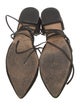Stuart Weitzman Suede D'Orsay Flats
