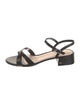 Stuart Weitzman Leather Slingback Sandals