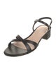 Stuart Weitzman Leather Slingback Sandals