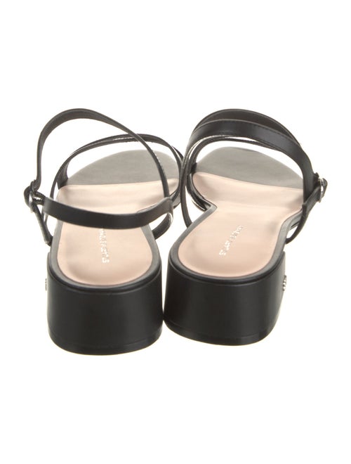 Stuart Weitzman Leather Slingback Sandals