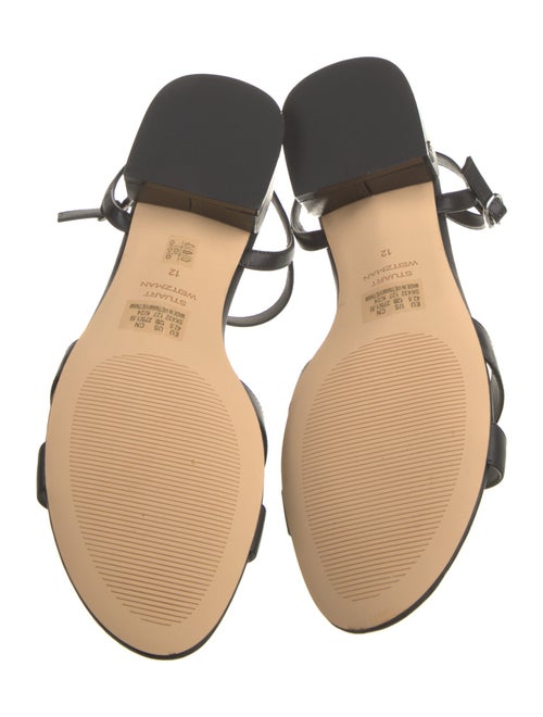 Stuart Weitzman Leather Slingback Sandals