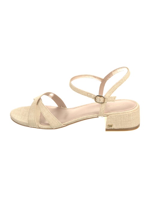 Stuart Weitzman Raffia Sandals