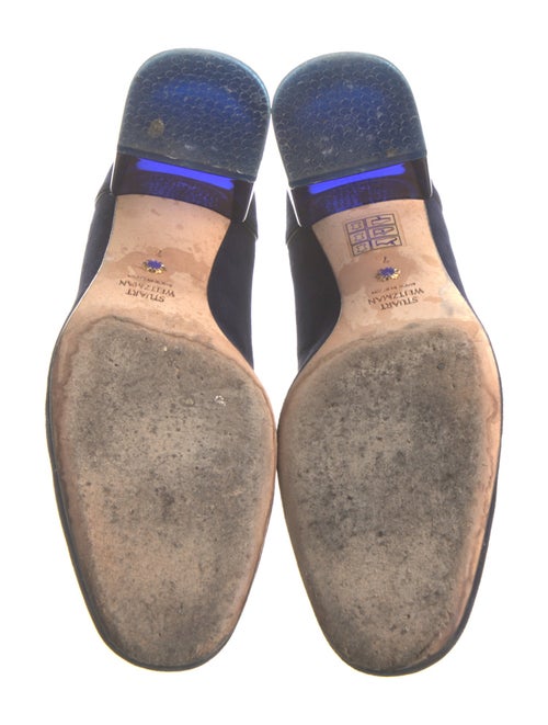 Stuart Weitzman Suede Mules