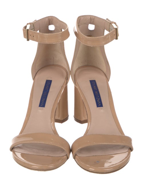 Stuart Weitzman Patent Leather Sandals