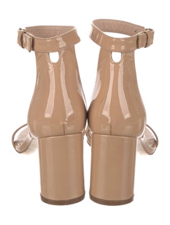 Stuart Weitzman Patent Leather Sandals