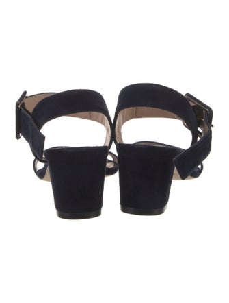 Stuart Weitzman Suede Sandals