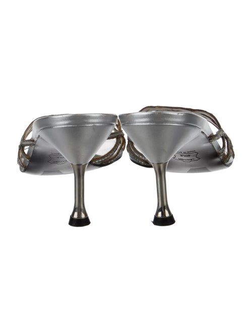 Stuart Weitzman Leather Slides