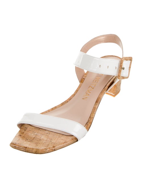 Stuart Weitzman Patent Leather Sandals