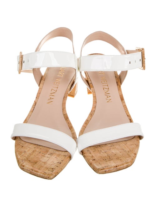 Stuart Weitzman Patent Leather Sandals