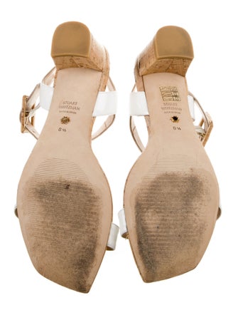 Stuart Weitzman Patent Leather Sandals