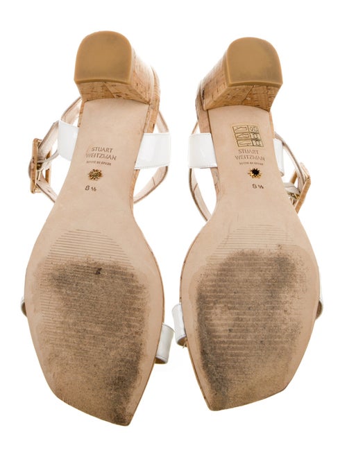 Stuart Weitzman Patent Leather Sandals