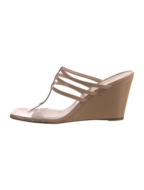 Stuart Weitzman Leather Slides