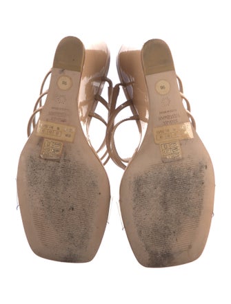 Stuart Weitzman Leather Slides