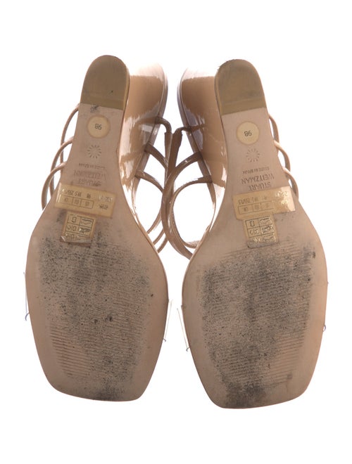 Stuart Weitzman Leather Slides