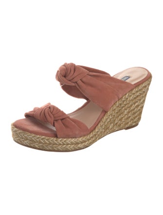 Stuart Weitzman Suede Espadrilles