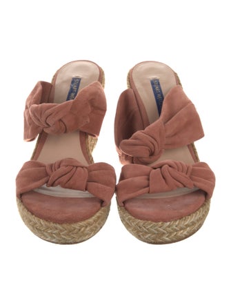 Stuart Weitzman Suede Espadrilles