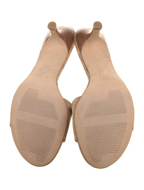 Stuart Weitzman Leather Slides