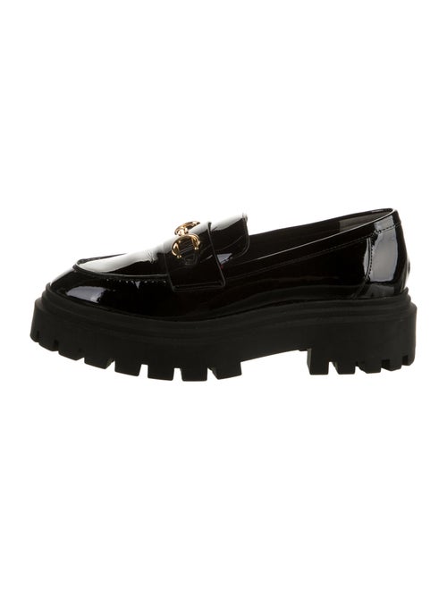 Stuart Weitzman Patent Leather Loafers
