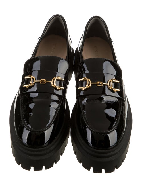 Stuart Weitzman Patent Leather Loafers