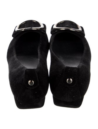 Stuart Weitzman Suede Flats