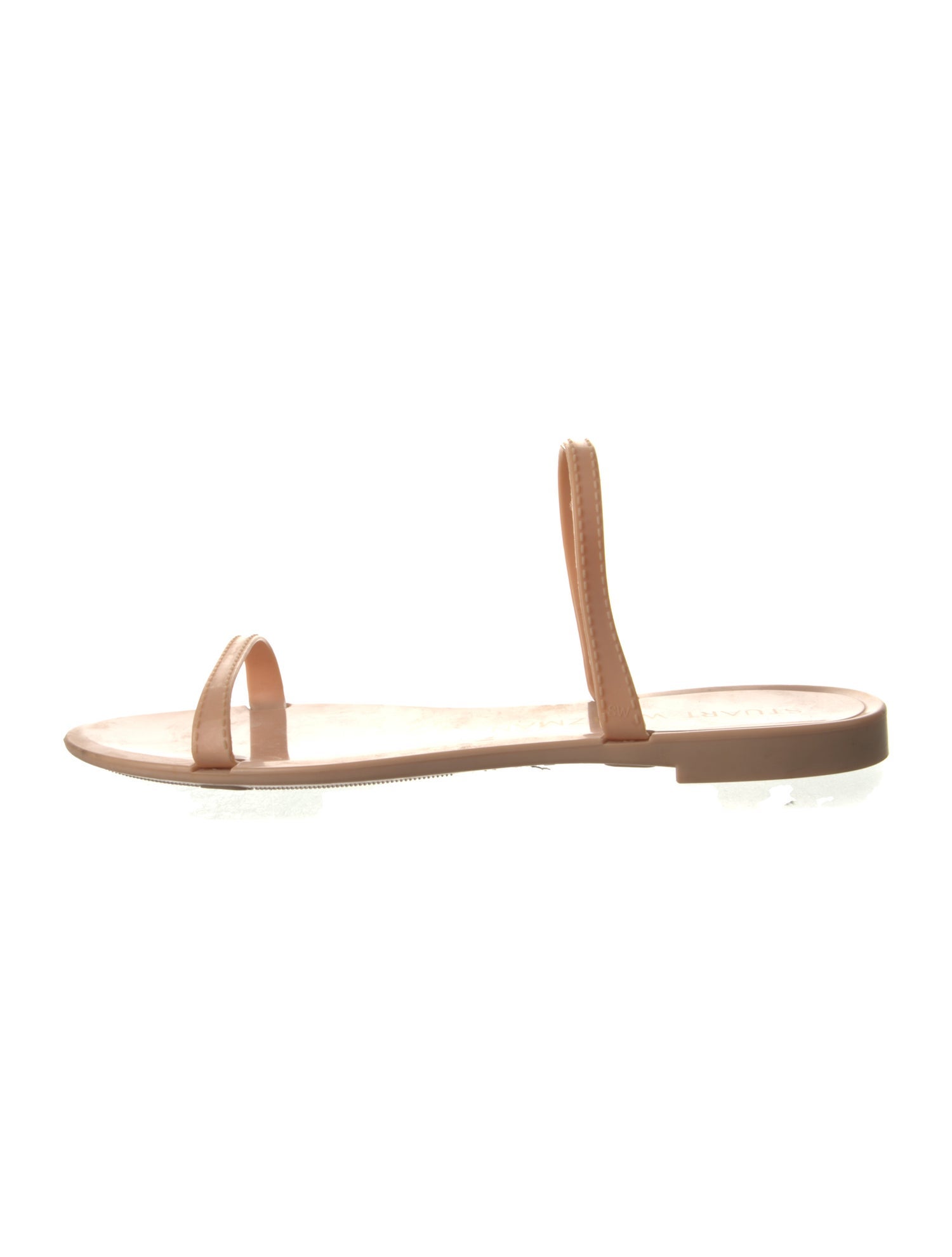 Stuart Weitzman Rubber Slingback Sandals
