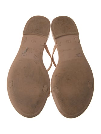 Stuart Weitzman Rubber Slingback Sandals