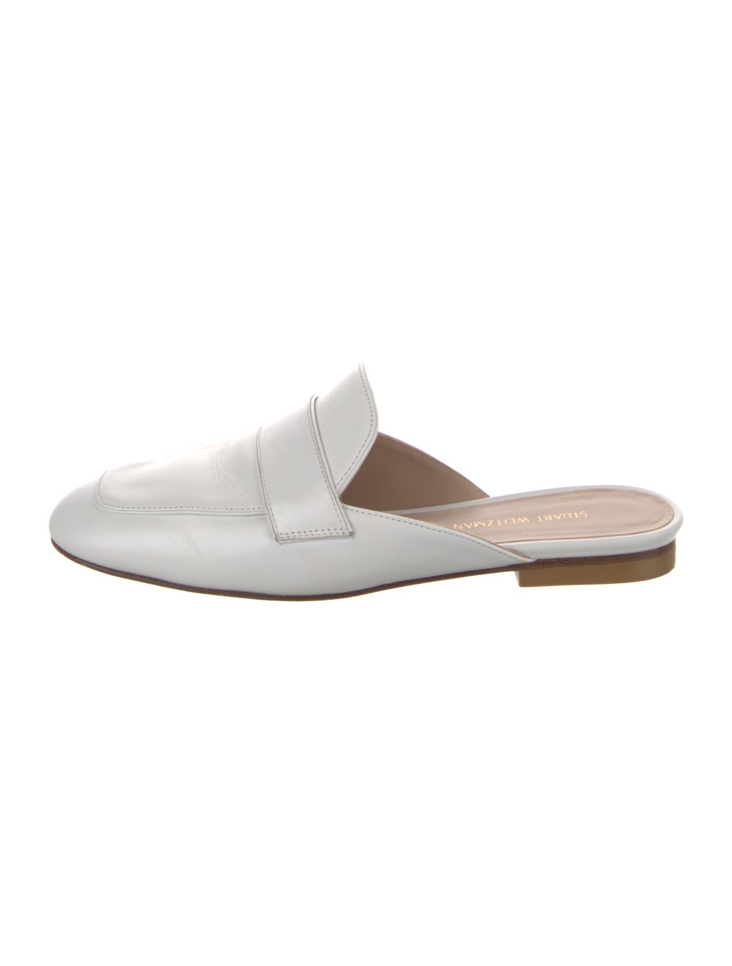 Stuart Weitzman Leather Mules