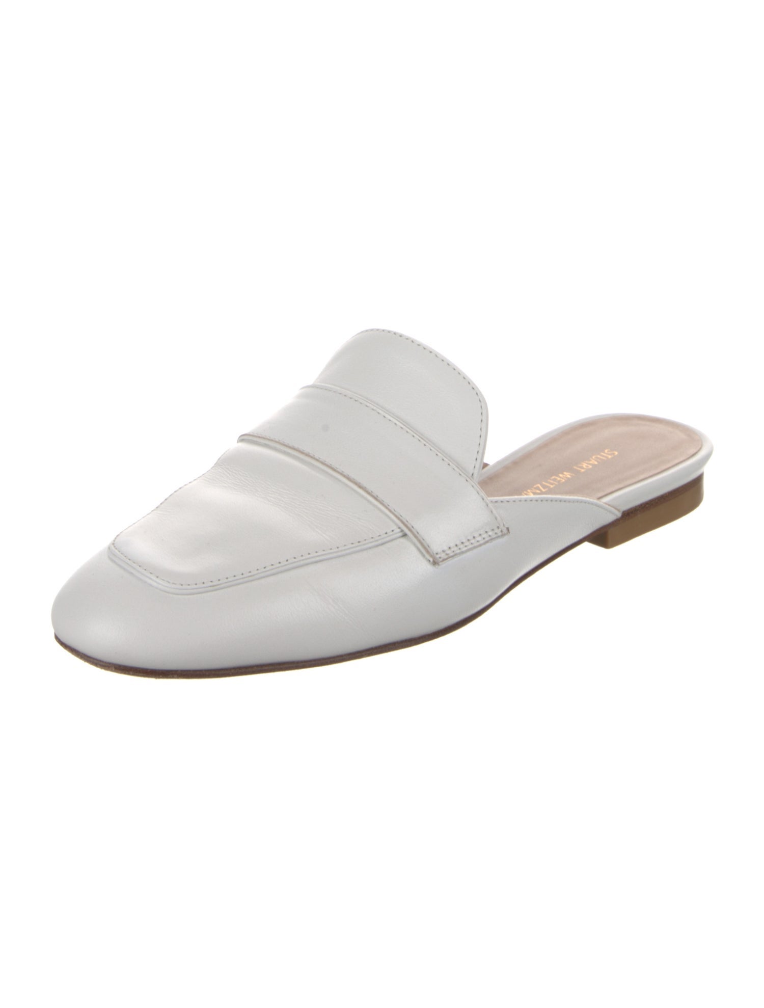 Stuart Weitzman Leather Mules