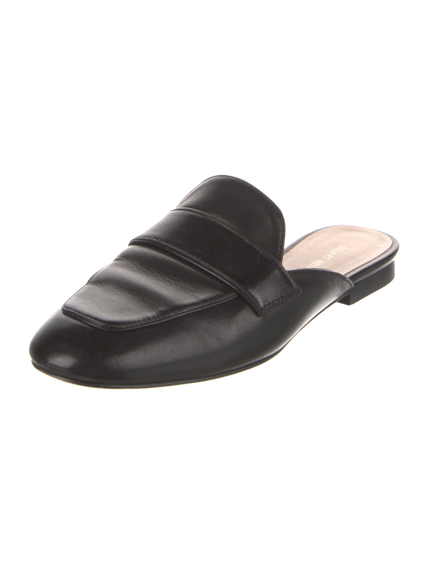 Stuart Weitzman Leather Mules