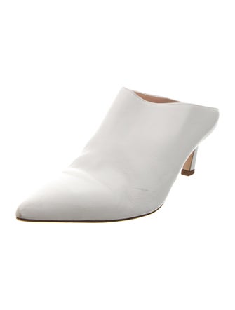 Stuart Weitzman Leather Mules