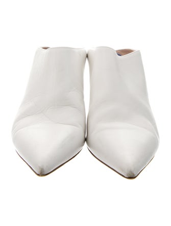 Stuart Weitzman Leather Mules