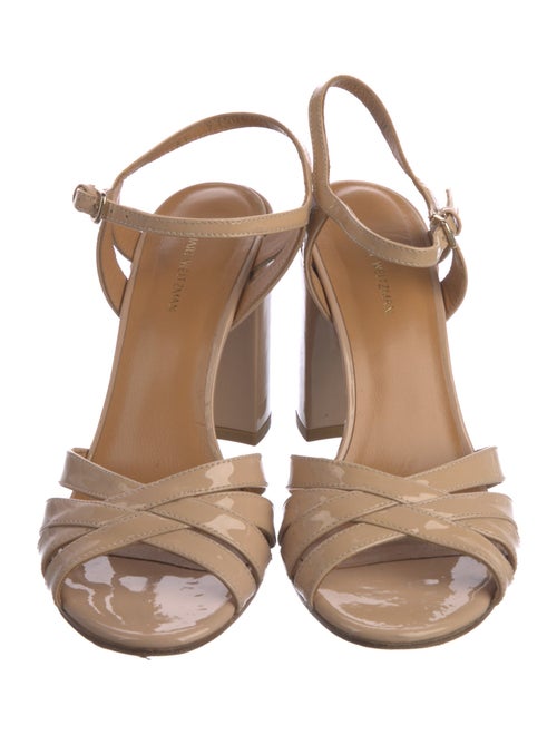 Stuart Weitzman Patent Leather Sandals