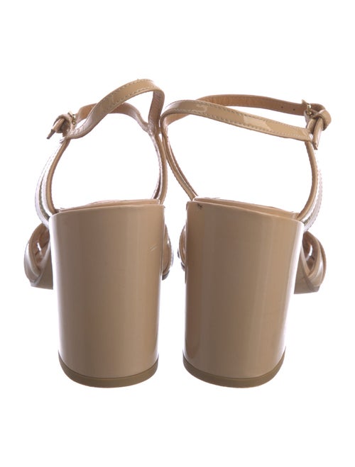 Stuart Weitzman Patent Leather Sandals