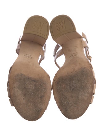 Stuart Weitzman Patent Leather Sandals