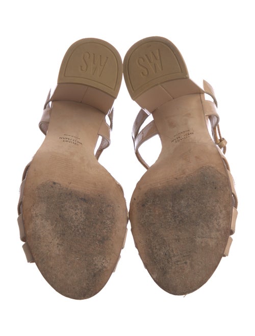 Stuart Weitzman Patent Leather Sandals