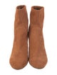 Stuart Weitzman Suede Sock Boots
