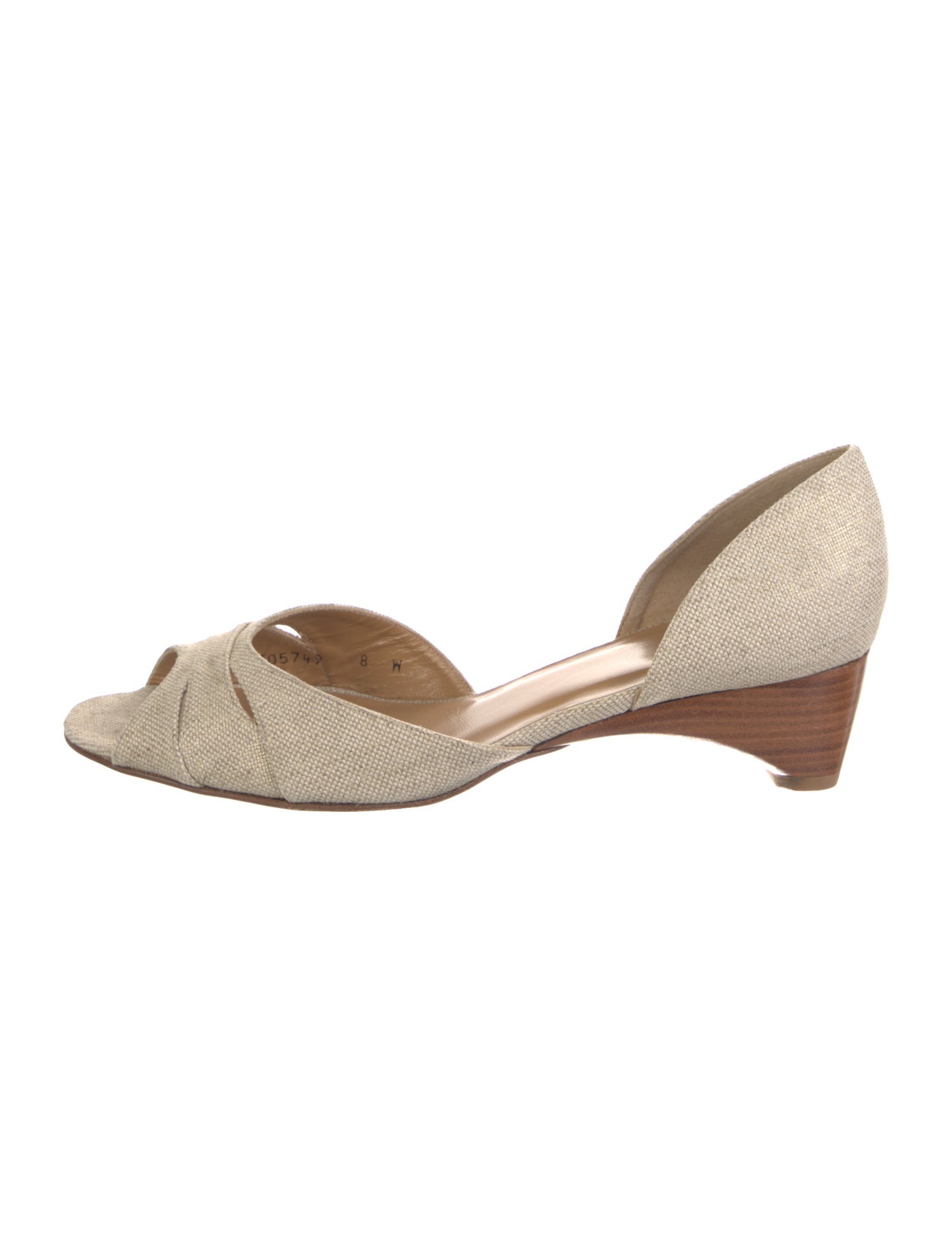 Stuart Weitzman Canvas Sandals