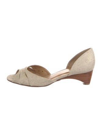 Stuart Weitzman Canvas Sandals