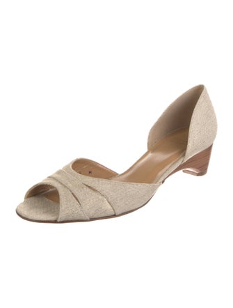 Stuart Weitzman Canvas Sandals