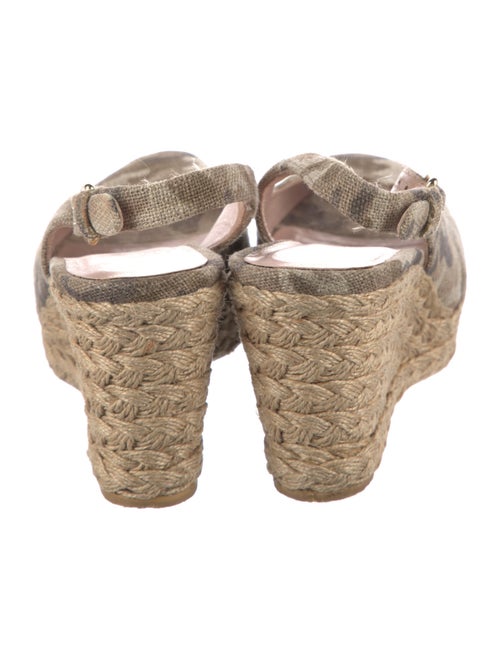 Stuart Weitzman Leather Printed Slingback Pumps