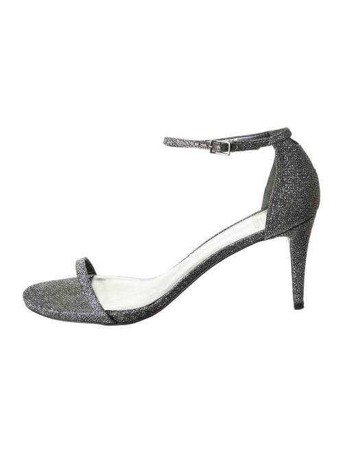 Stuart Weitzman Leather Printed Sandals