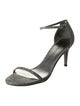 Stuart Weitzman Leather Printed Sandals
