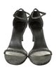 Stuart Weitzman Leather Printed Sandals