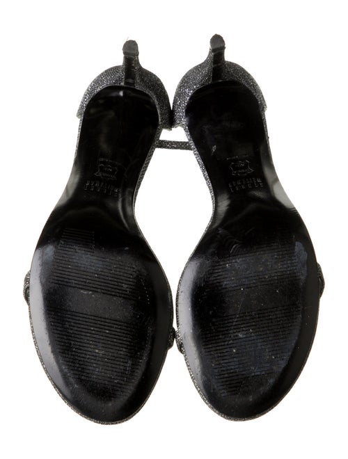 Stuart Weitzman Leather Printed Sandals