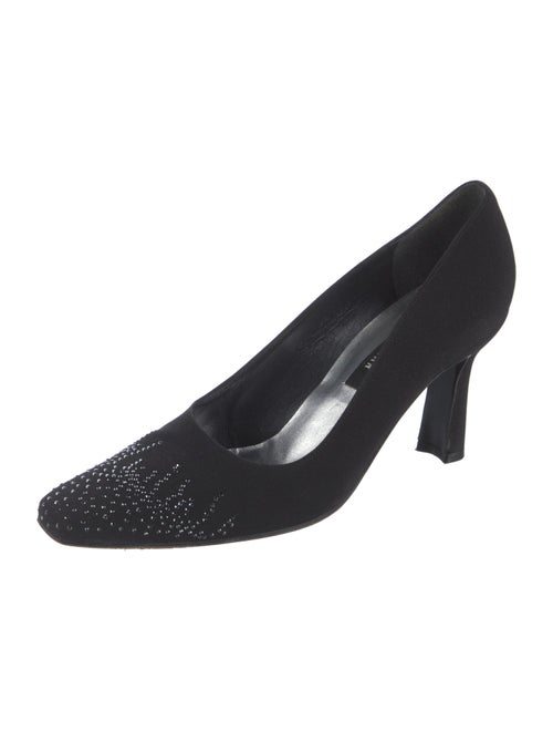 Stuart Weitzman Crystal Embellishments Pumps
