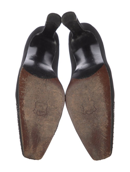 Stuart Weitzman Crystal Embellishments Pumps