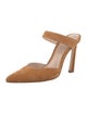 Stuart Weitzman Suede Mules