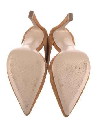 Stuart Weitzman Suede Mules